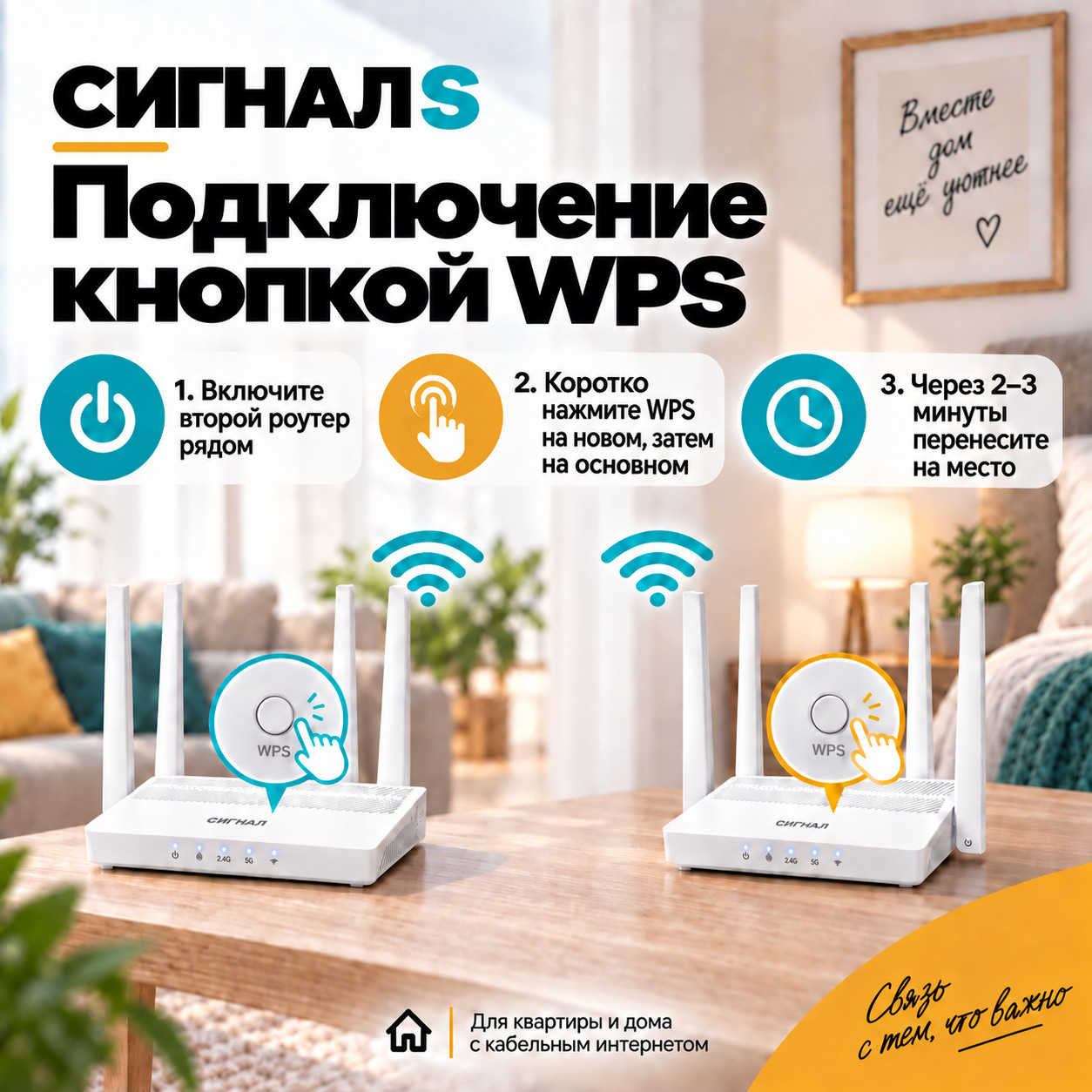 СИГНАЛ Mesh Дом — подключение